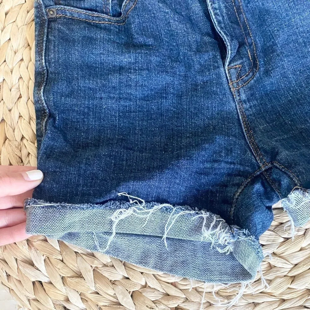BDG High Rise Women'sĀ Semi Distressed DenimāMiniāShorts - Picture 3 of 9